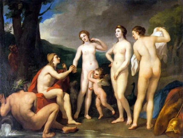 Mengs : Le Jugement de Pâris (v. 1757)