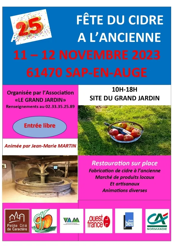 Fête du cidre à l'ancienne - Le Sap en Auge