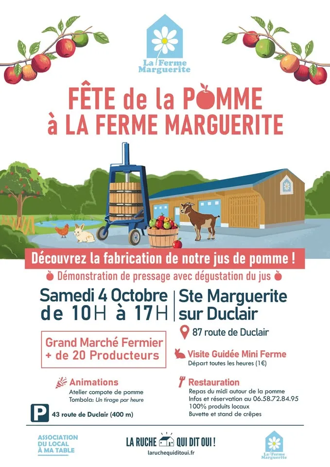 La Fête de la Pomme à la ferme Marguerite