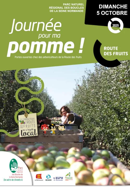 Une journée pour ma pomme : parc naturel régional des boucles de la seine normande