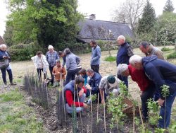 Cours de greffage du 23/04/2022 - Domaine de Merval Cours de greffage du 23/04/2022 - Domaine de Merval